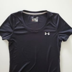 Black Under Armour workout shirt